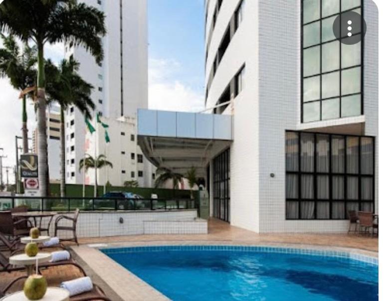 Flat Em Ponta Neg Vista Para O Mar - Natal Plaza Suites מראה חיצוני תמונה